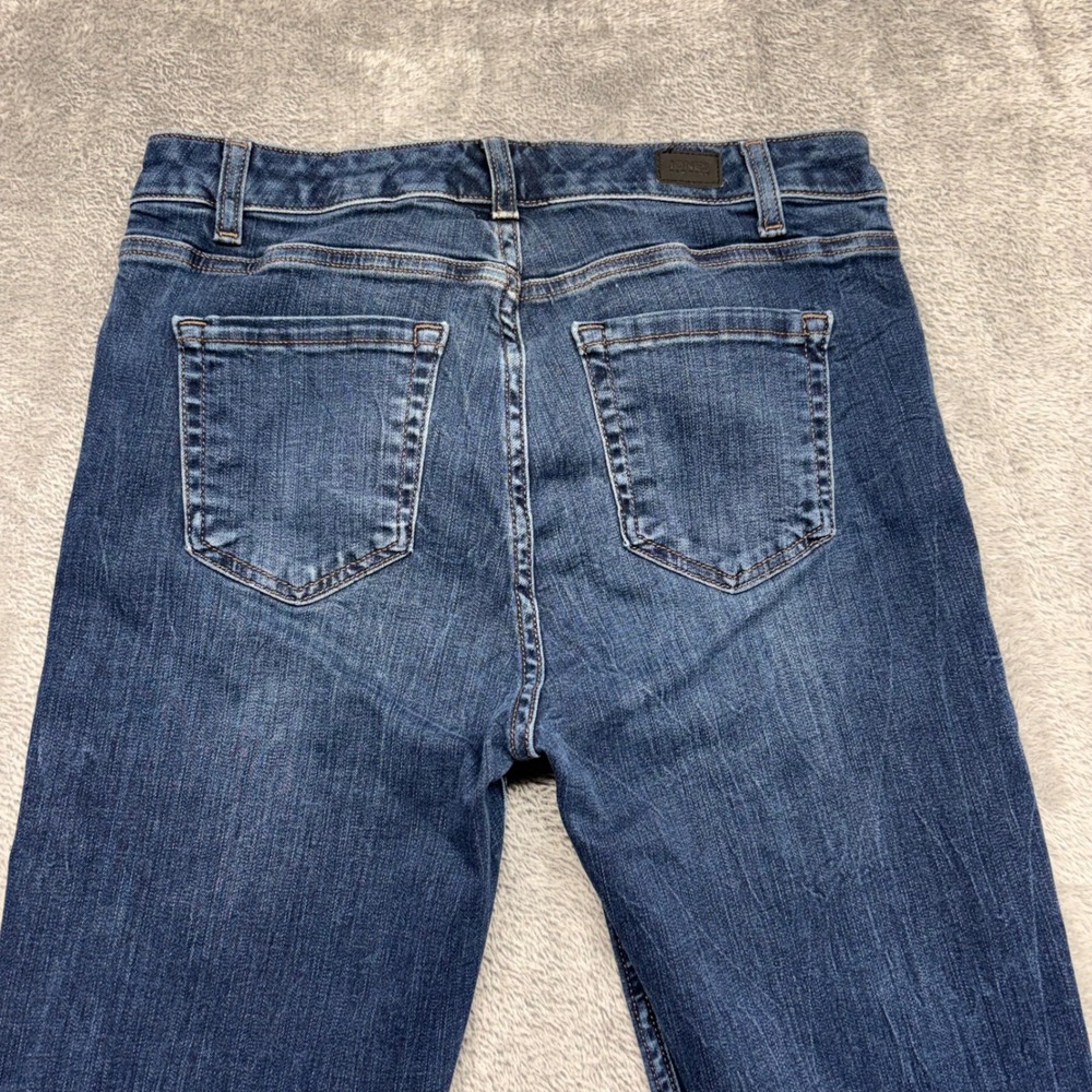 Jones New York Lexington Straight Jeans Womens 29x30 Blue Excellent Dark Wash - Picture 13 of 16
